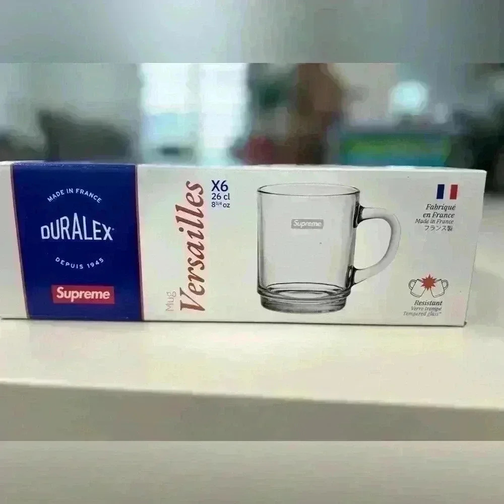 Supreme®/Duralex Glass Mugs (Set of 6) - Picture 5 of 5
